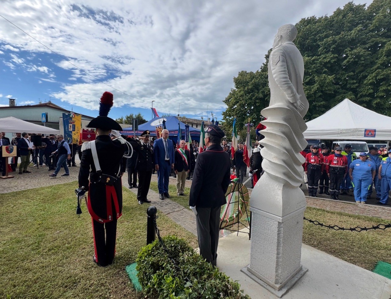 SALVO D'ACQUISTO. BORDIN: MONUMENTO A CERVIGNANO IMPORTANTE RICORDO